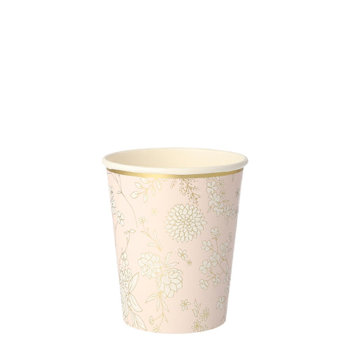 English Garden Party Cups (x 8)