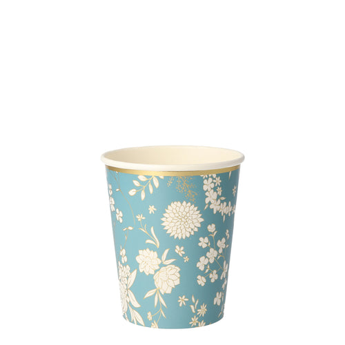 English Garden Party Cups (x 8)
