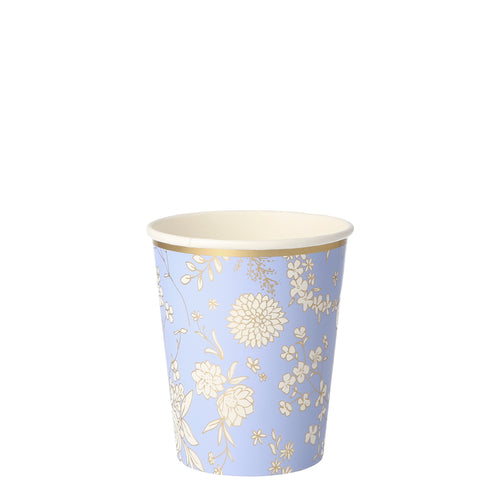 English Garden Party Cups (x 8)