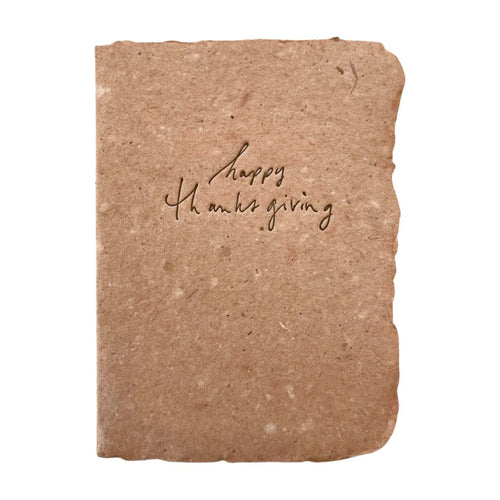 CARD Happy Thanksgiving