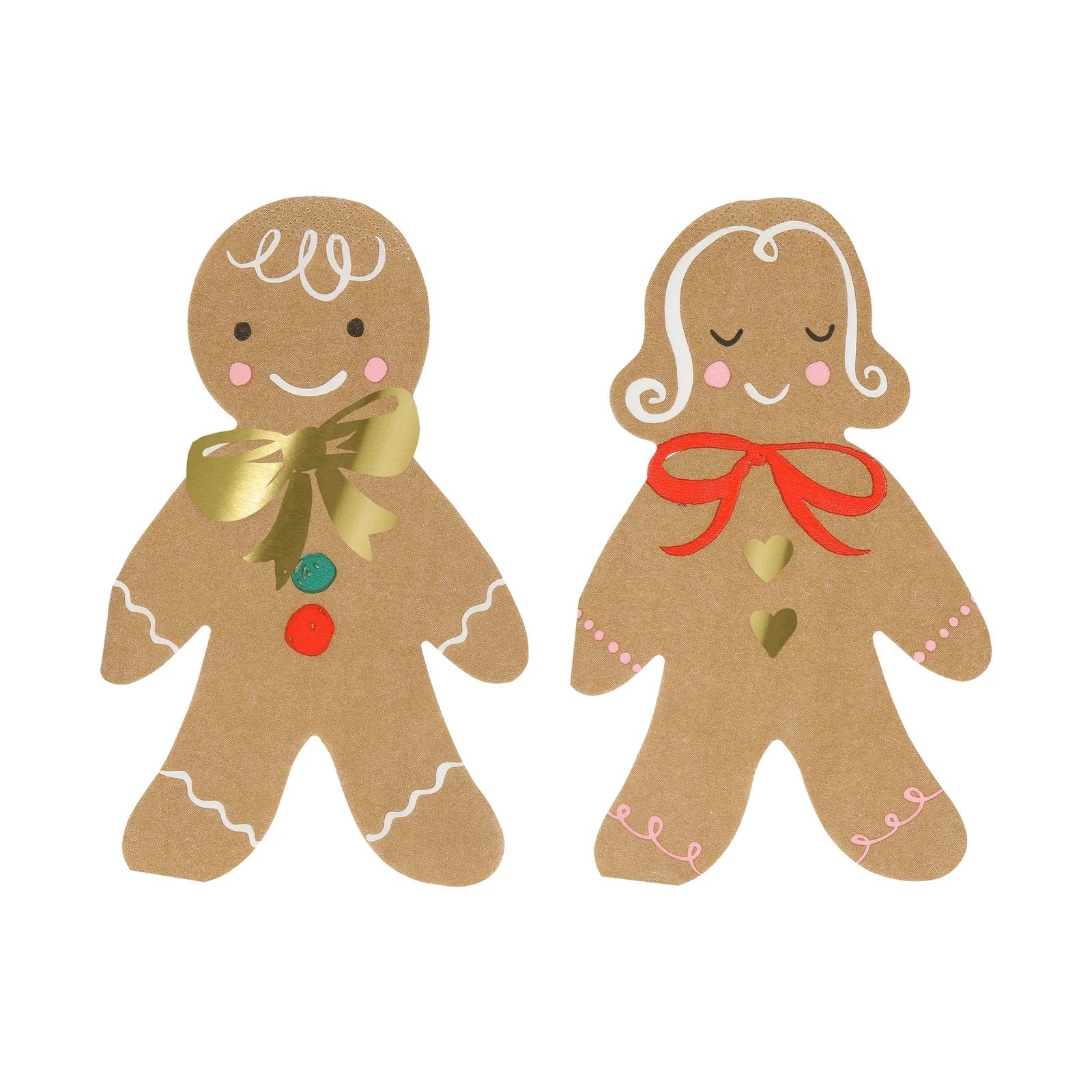 Gingerbread Paper Napkins - Thumbnail 3