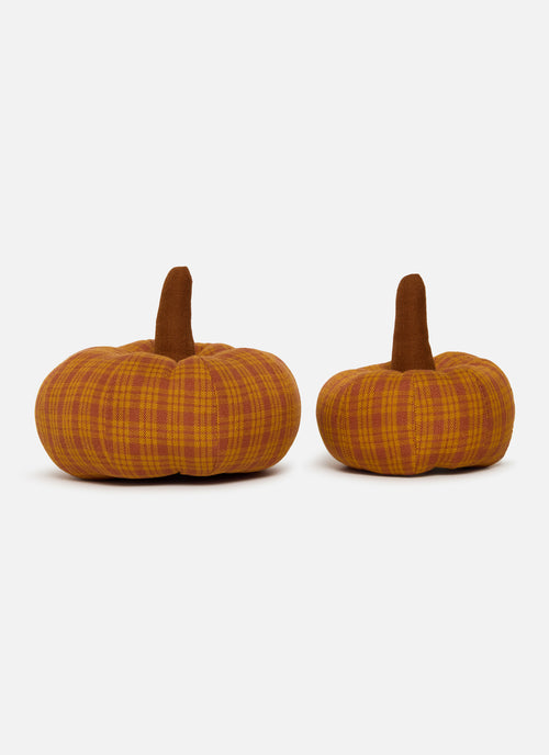 KATHERINE PLAID - Saffron Pumpkin Set