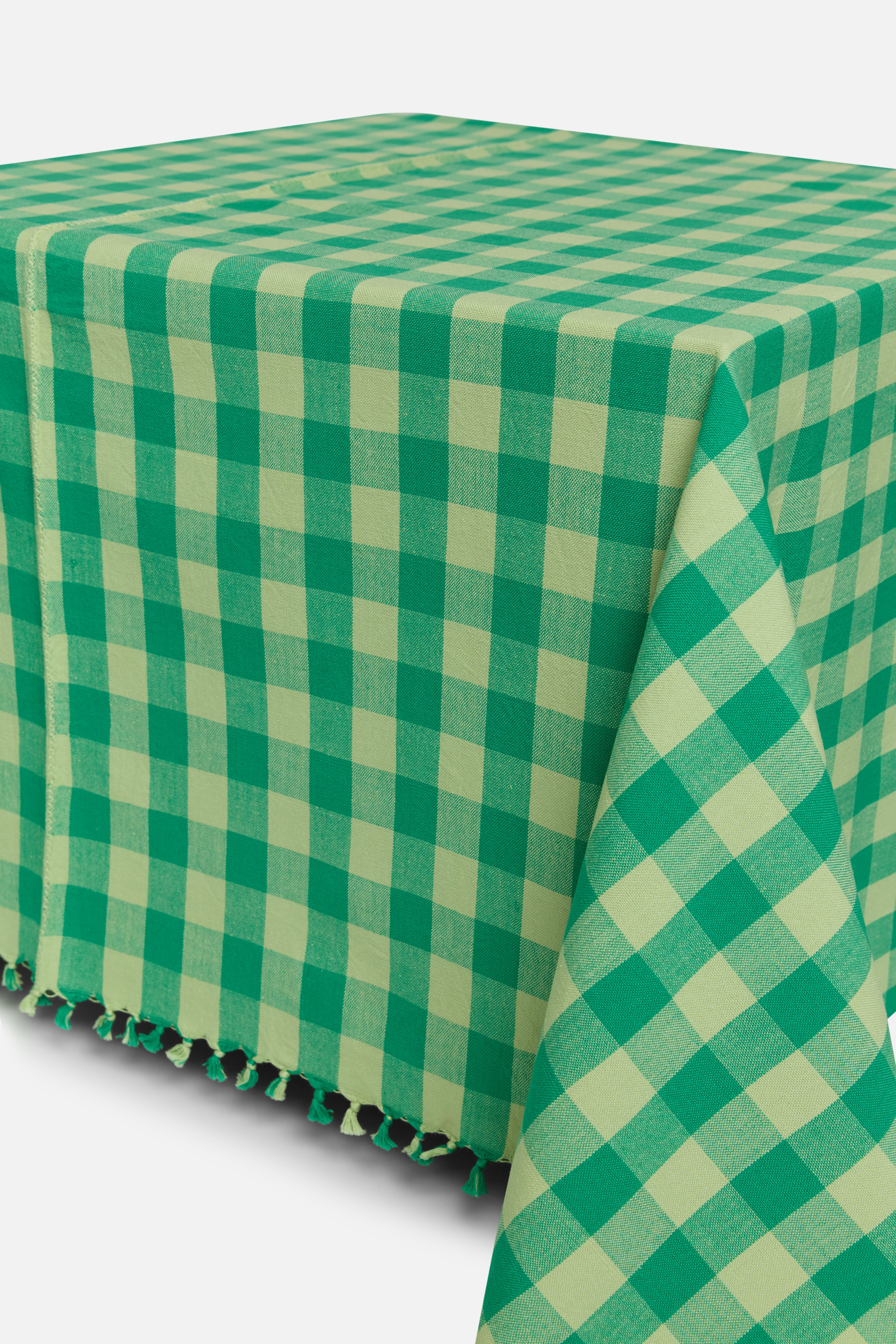 GINGHAM - Lime Tablecloth