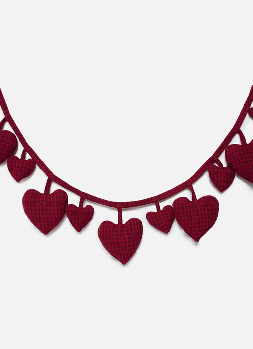 SOHO - Bordeaux Hearts Garland