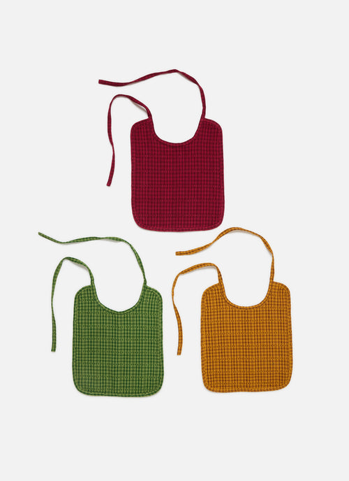 Set of 3 - SOHO Two Toned Baby Bibs