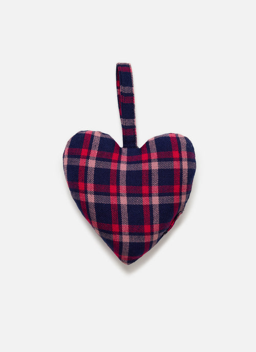 Set of 3 Holiday Hearts Ornaments