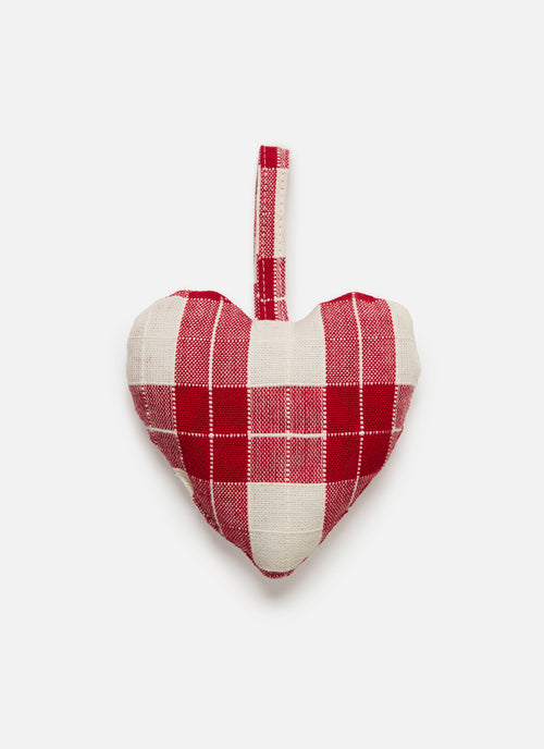 Set of 3 Holiday Hearts Ornaments