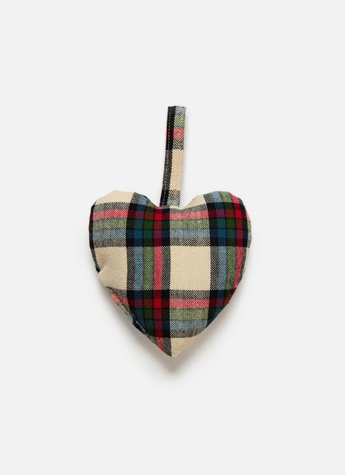 Set of 3 Holiday Hearts Ornaments