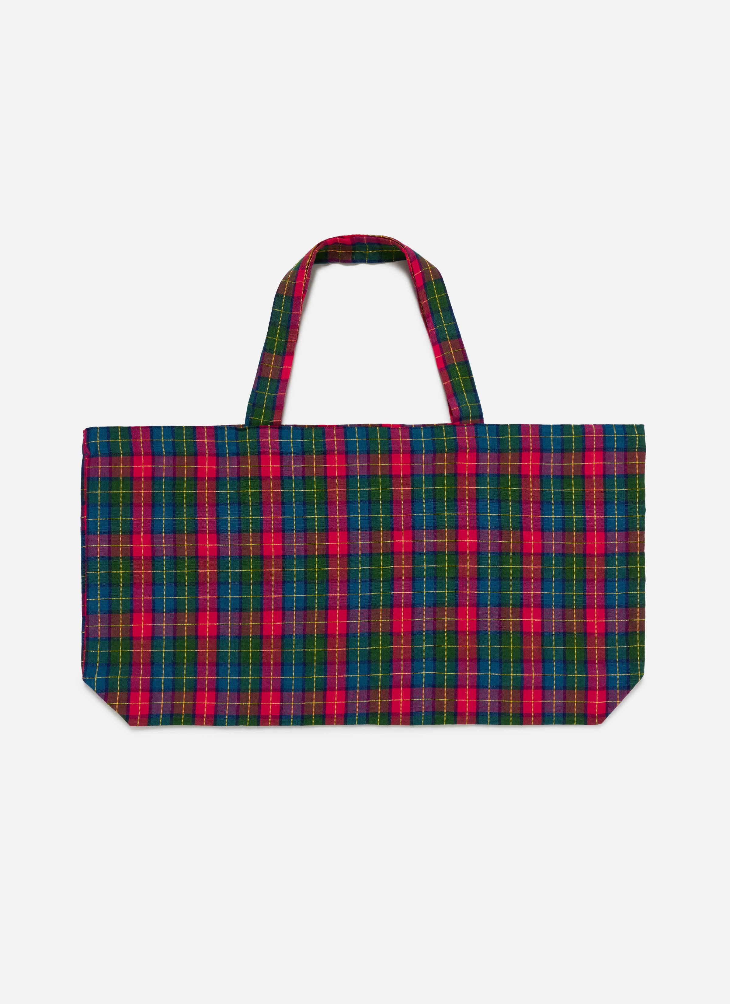 HOLLY PLAID Giant Tote Bag