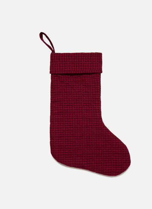 SOHO - Two Toned Bordeaux Stocking