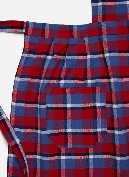BETTY PLAID - Red Apron