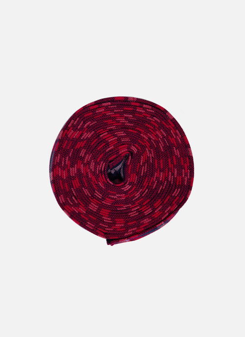 ALEXANDRA PLAID - Navy Wide Garland Ribbon