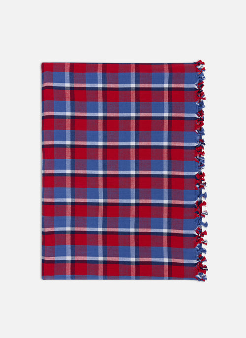 BETTY PLAID - Red Tablecloth
