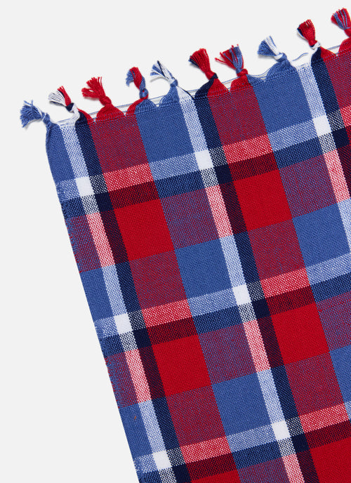 BETTY PLAID - Red Tablecloth