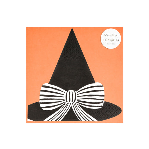 Witch Hat Napkins (x16)