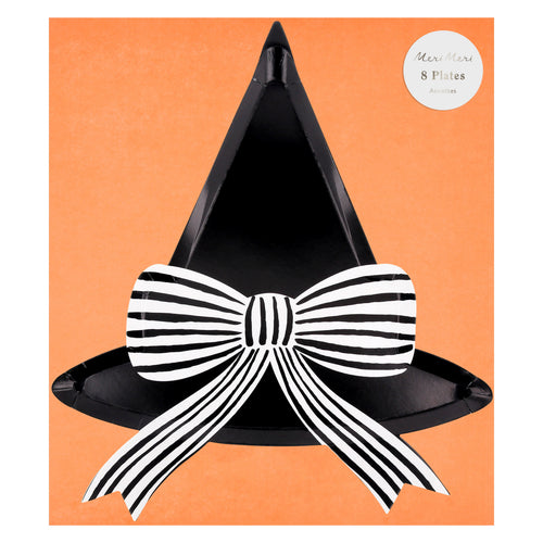 Witch Hat Plates (x8)