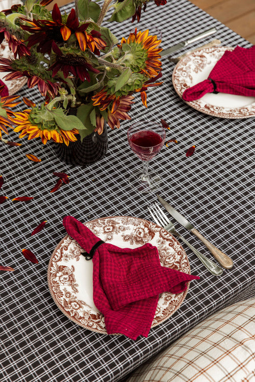 SOHO - Two Toned Bordeaux Napkins