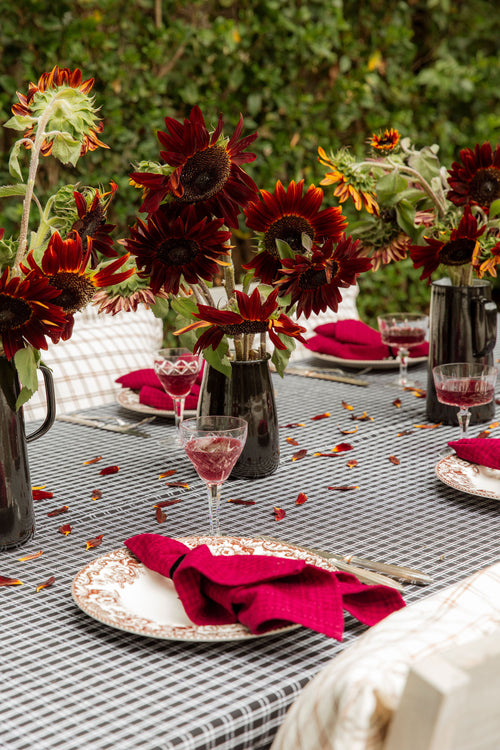SOHO - Two Toned Bordeaux Napkins