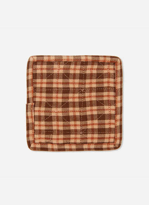 HUDSON PLAID - Sienna Quilted Coaster