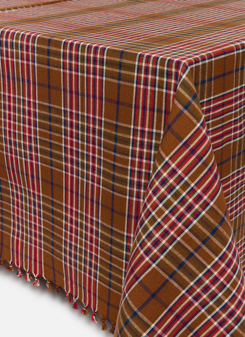 CHARLOTTE PLAID - Multi Tablecloth