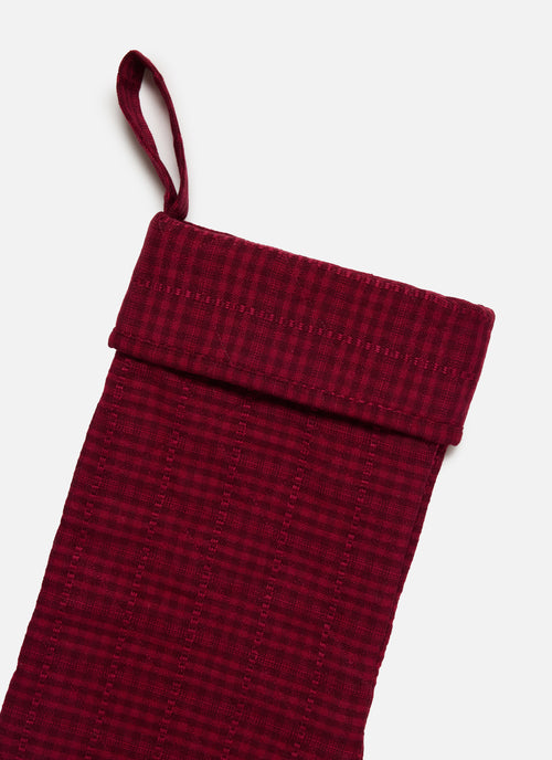 SOHO - Two Toned Bordeaux Stocking