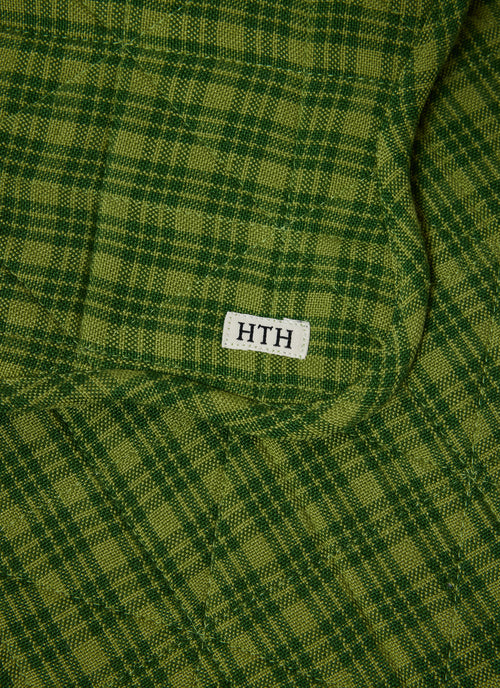 KATHERINE PLAID - Evergreen Scalloped Quilted Placemat