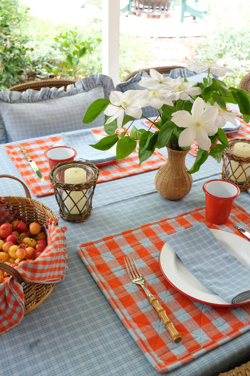 GINGHAM - Matador Quilted Placemat