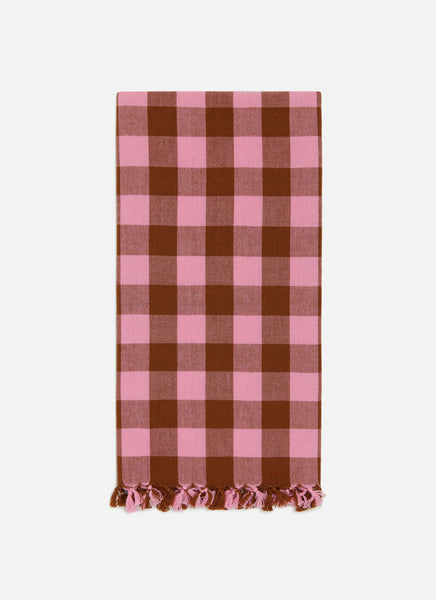 CANDY GINGHAM - Pink Tea Towel – Heather Taylor Home