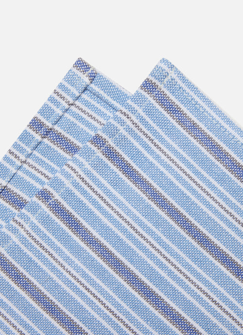 FREDDIE STRIPE - Blue Napkins