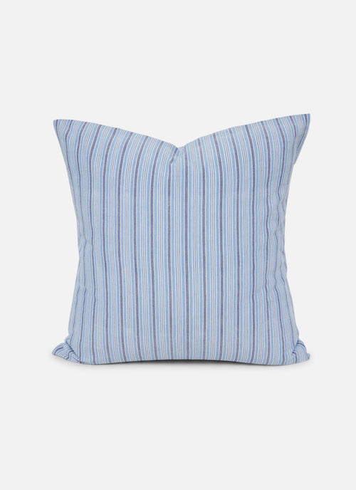 FREDDIE STRIPE - Blue Pillow
