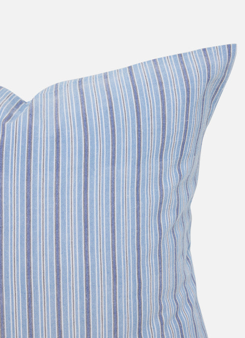 FREDDIE STRIPE - Blue Pillow