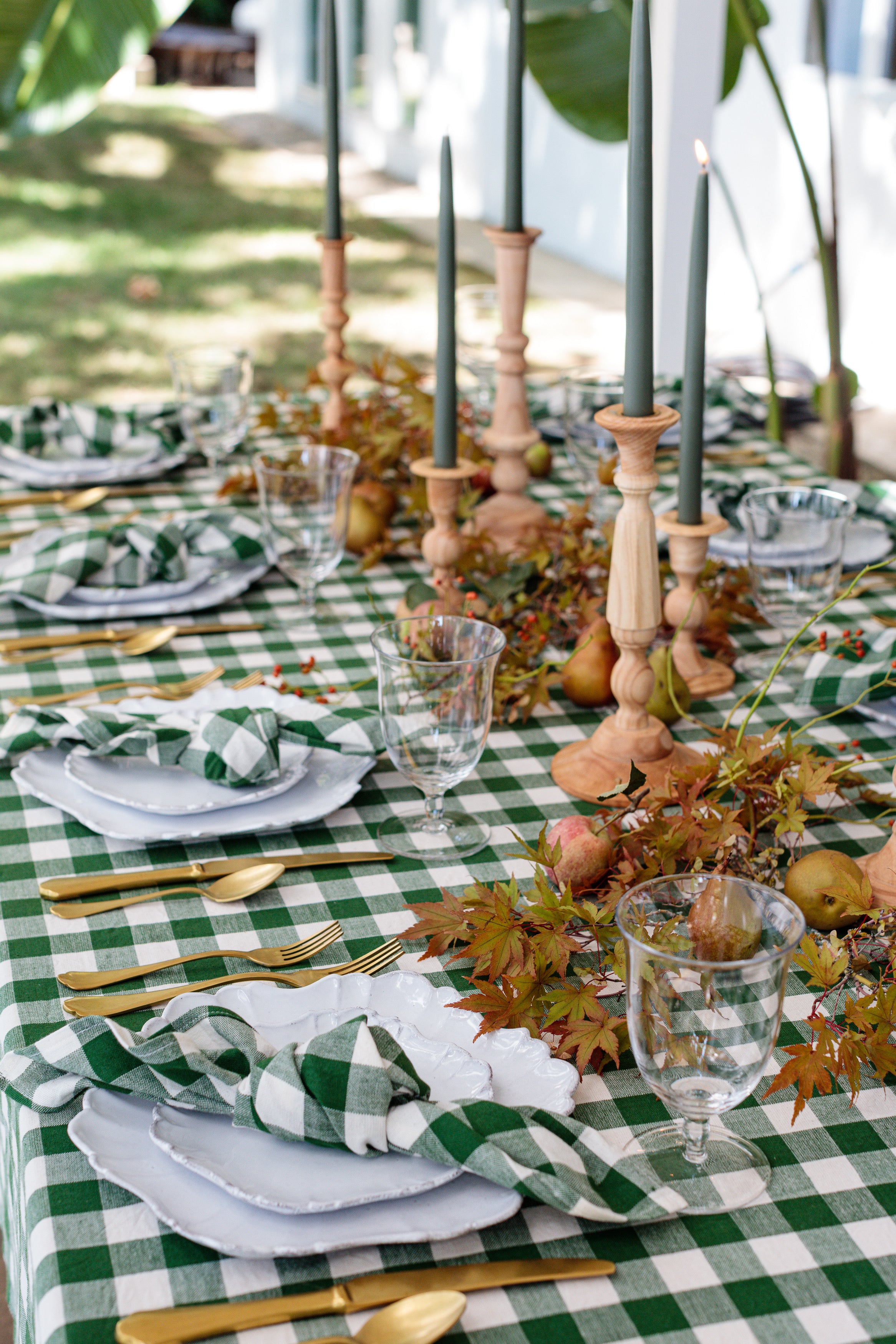 GINGHAM - Hunter Napkins - Thumbnail 3