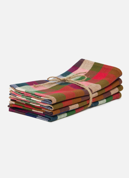 GINGHAM - Pine Napkins