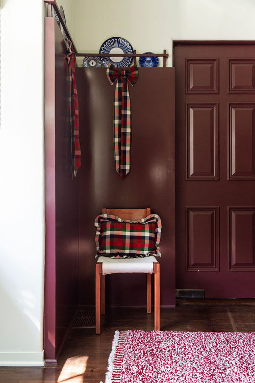 GINGHAM - Pine Petite Pillow