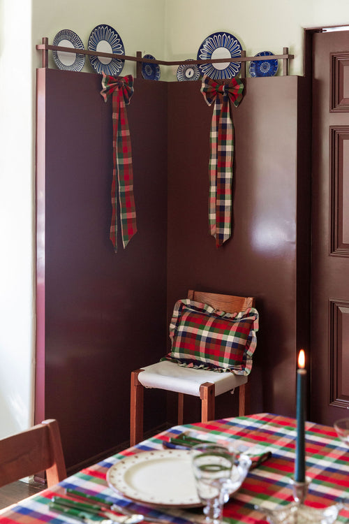 GINGHAM - Pine Petite Pillow