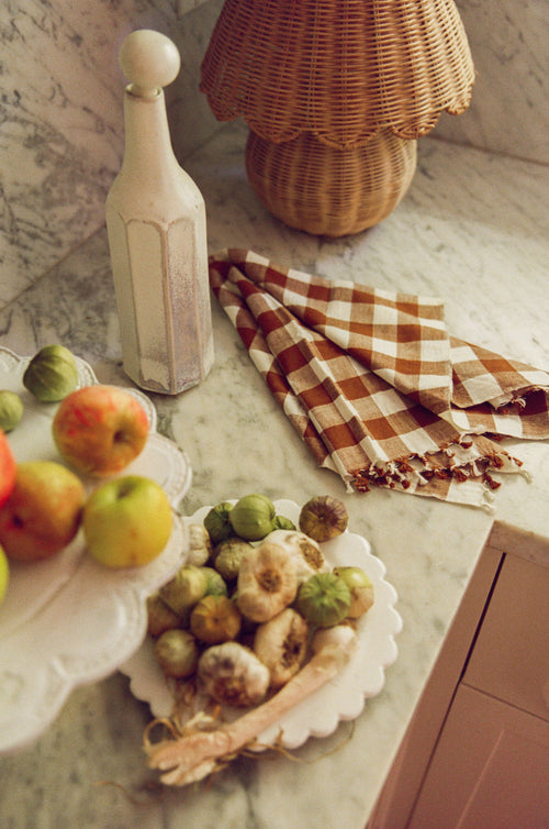 GINGHAM - Nutmeg Tea Towel