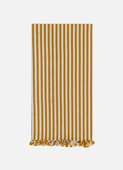 GOLDENROD & CREAM - Mini Stripe Tea Towel