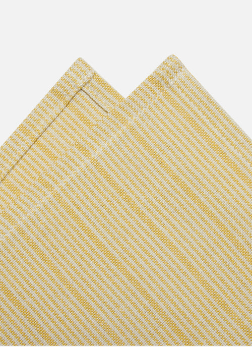 GOLDIE STRIPE - Butter Napkins