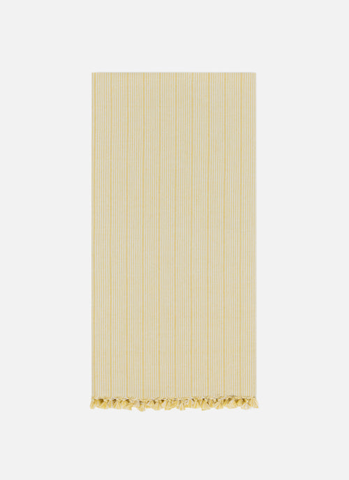 GOLDIE STRIPE - Butter Tea Towel
