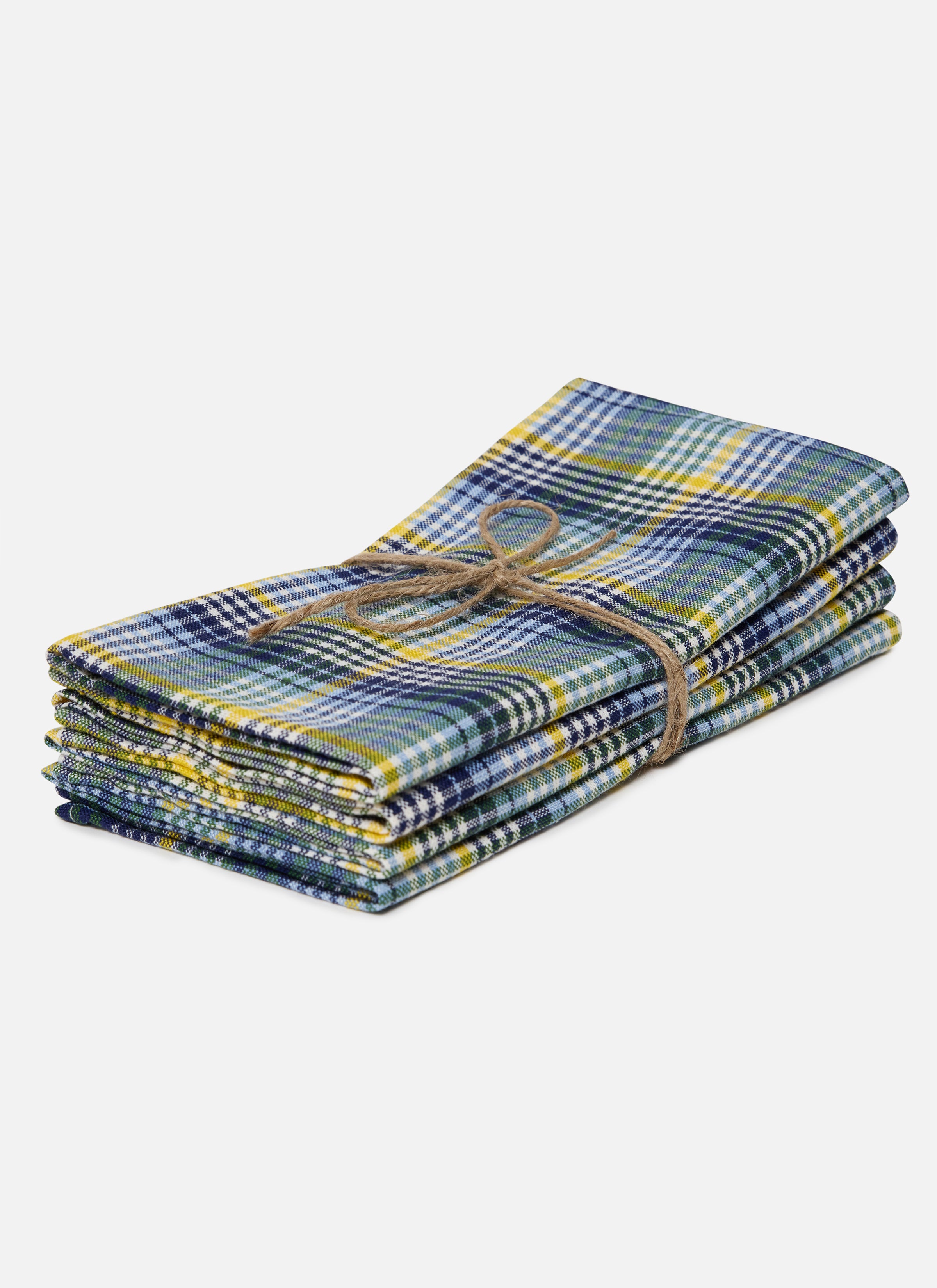 Maine Multi Plaid Napkins - Thumbnail 2