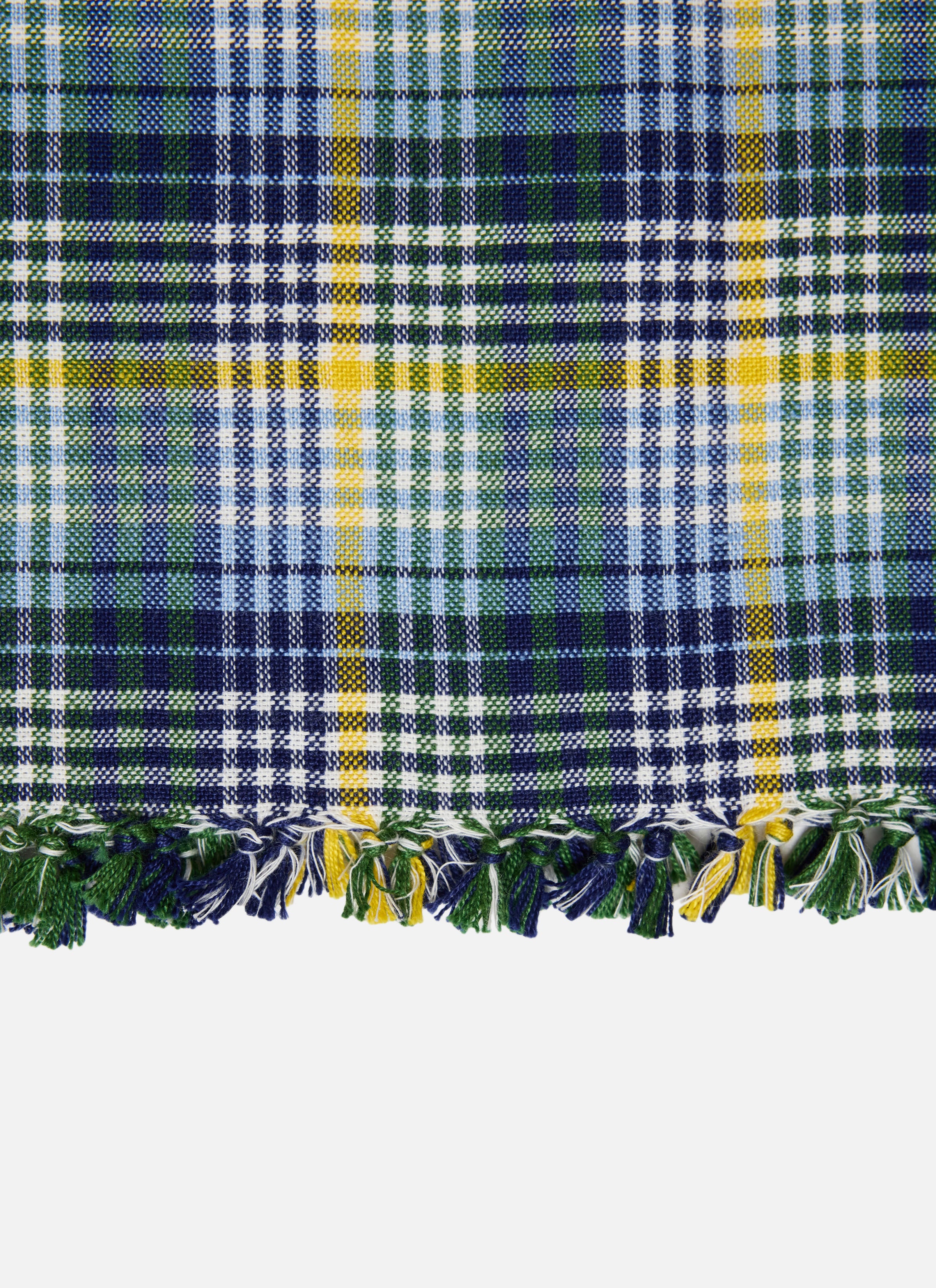 Maine Multi Plaid Tea Towel - Thumbnail 3