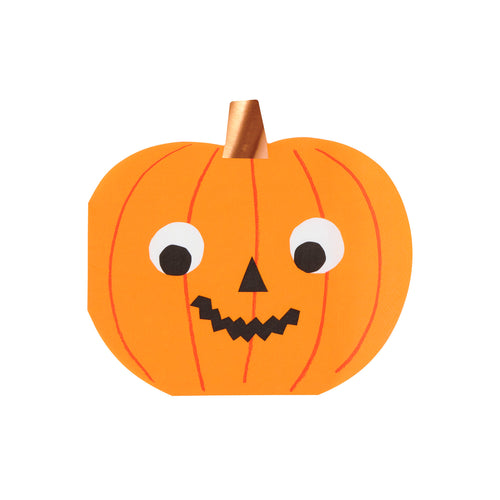 Halloween Pumpkin Napkins (x16)