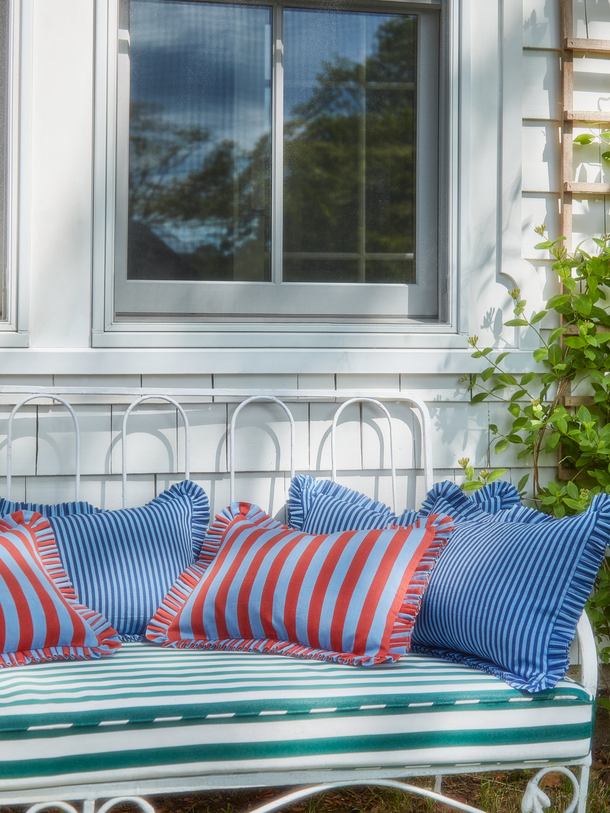 HTH x Domino MINI STRIPE Petite Pillow - Thumbnail 3