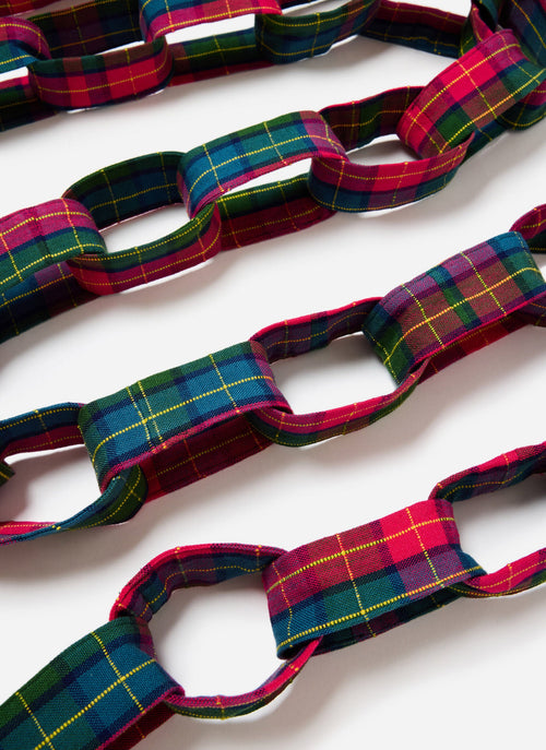 HOLLY PLAID - Multicolor Garland