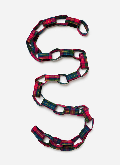 HOLLY PLAID - Multicolor Garland