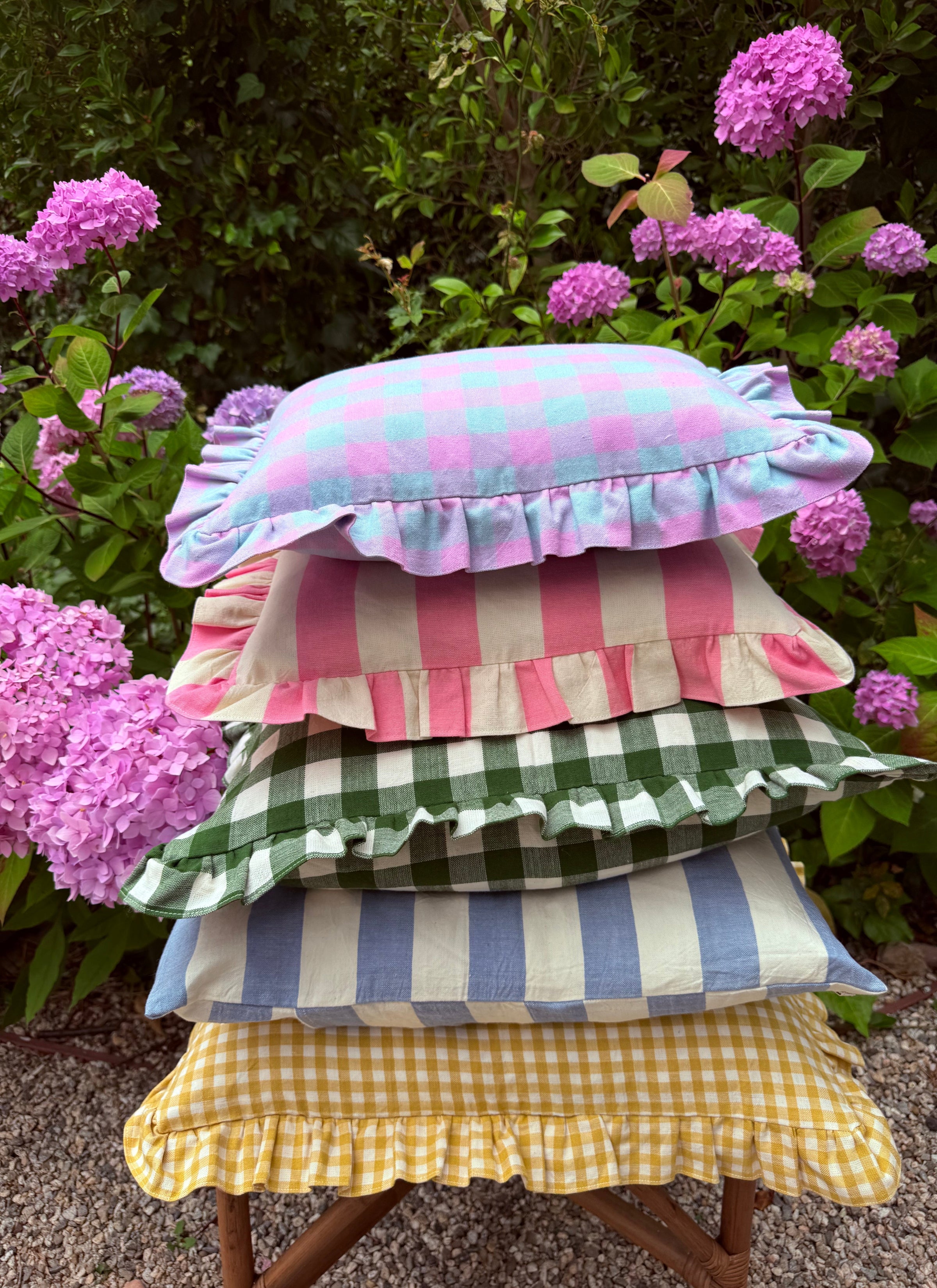 GINGHAM - Taffy Petite Pillow - Thumbnail 3