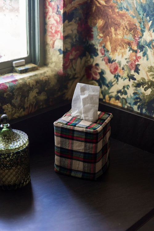 IDYLLWILD PLAID - Multi Tissue Box Cover