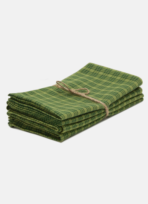 KATHERINE PLAID - Evergreen Napkins
