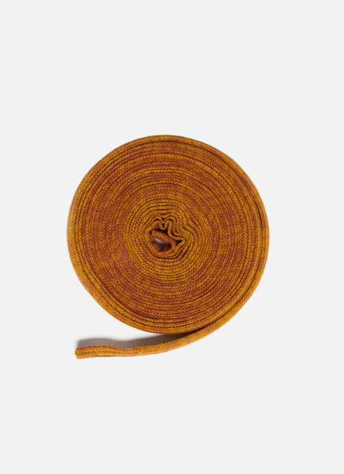 Orange Ribbon on a white background