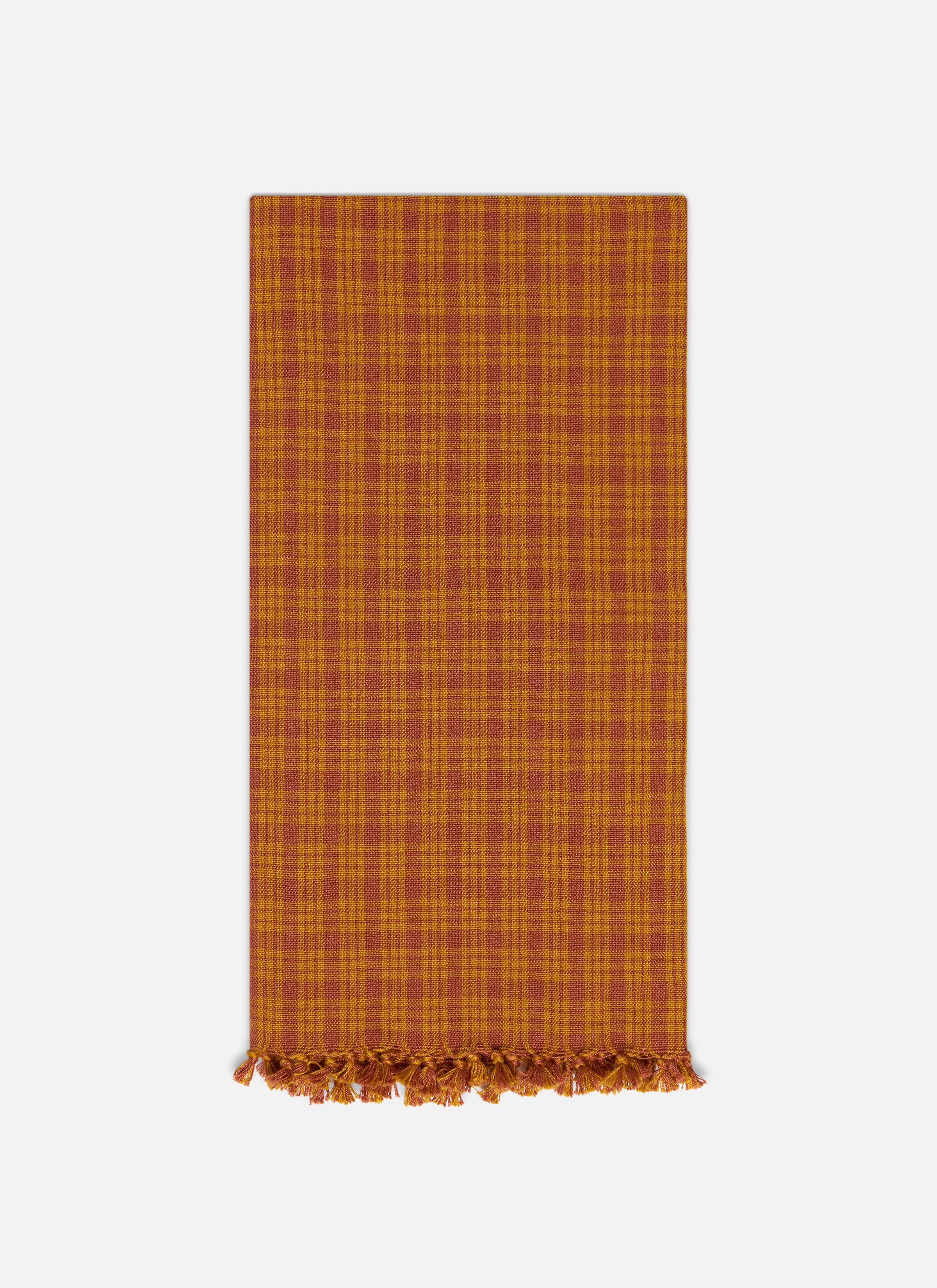 KATHERINE PLAID - Saffron Tea Towel